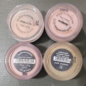 bareMinerals Eyeshadow Collection - Chenille, Vanilla Sugar, Rock Crystal .02 Oz